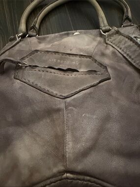 Liebeskind Men's Leather Duffel Bag - Dark Brown